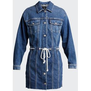 Hudson Jeans • blauwe denim jurk met knopen • maat S
