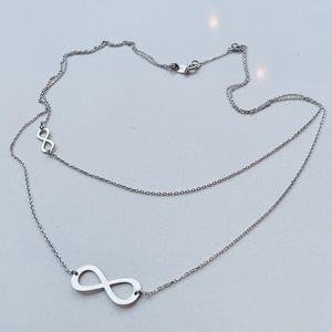 Layerketting Infinity | AG925 | zilver