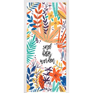 Deursticker Beterschap - Spreuken - Plant - 85x205 cm - Deurposter