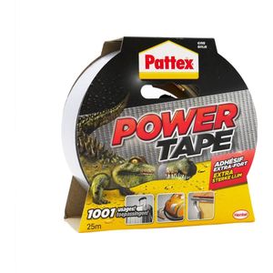 Pattex Power Tape 25 m Grijs | Power Ducktape Voor Universeel Gebruik | Waterdichte & Extreem Sterk | Premium Grip Ducktape.