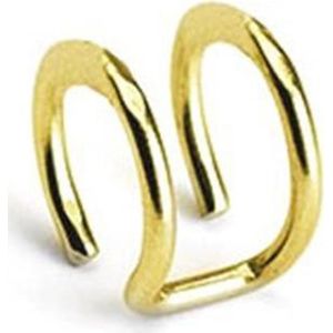 Fake helixpiercing gold plated