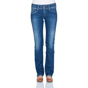 Pepe Jeans Dames Jeans Broeken Gen regular/straight Fit Blauw 26W / 34L Volwassenen