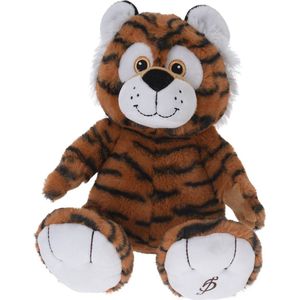 Tender Toys Knuffel Wildlife Pluche Tijger 30 Cm Bruin