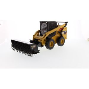 Cat 272D2 Skid Steer Loader  met diverse accessoires - groot en gedetailleerd - 1:16 - Diecast Masters - High Line Series