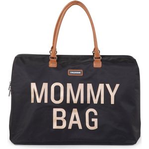 Childhome Mommy Bag ® - Verzorgingstas - Zwart - Goud