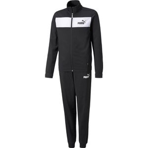 PUMA Poly Suit cl B Jongens Trainingspak - Zwart - Maat 140