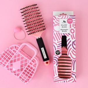 No Nasties - Detangler Kids Haarborstel - Anti-klit