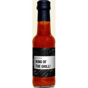 Saus met Etiket: King off the grill - Origineel Vaderdag Cadeau - makeyour.com - Premium Saus - makeyour.com