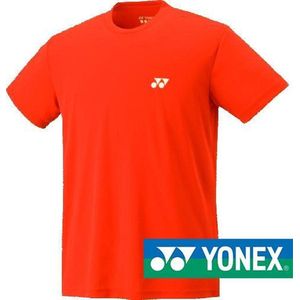 Yonex basic t-shirt 1025 - shiny orange - maat S