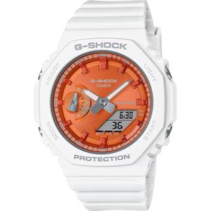Casio G-Shock GMA-S2100WS-7AER Horloge - Kunststof - Wit - Ø 42 mm