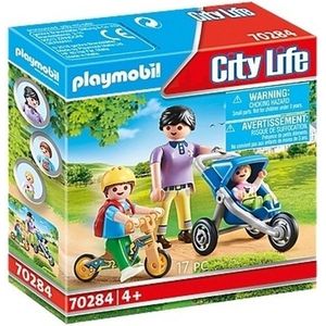 PLAYMOBIL City Life Mama met Kinderen - 70284