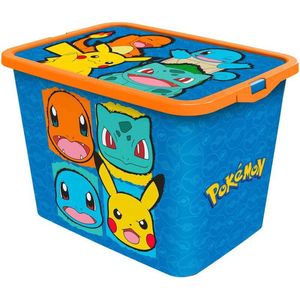 Pokémon Opbergbox Junior 23 Liter Blauw/oranje
