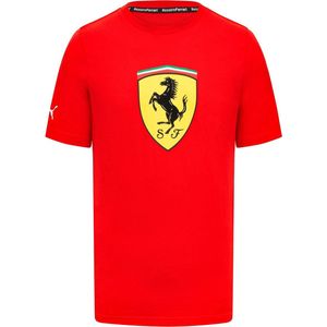Ferrari Large Logo Shirt Rood 2024 M