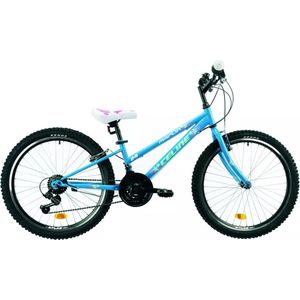 In And OutdoorMatch Kinderfiets met 6 versnellingen - 20 inch - Dames/meisje - framemaat 28cm - Turqoise