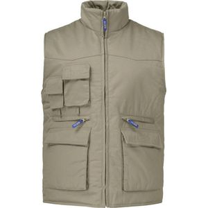 ProJob 2805 GEVOERDE VEST 642805 - Khaki - S