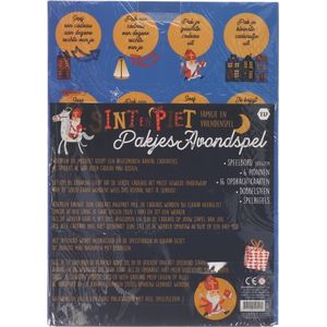 Sint & Piet Pakjesavond Spel - Sinterklaas - Multicolor - Hard Papier - 30 x 42 cm - Schoencadeautjes sinterklaas