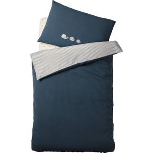 Vertbaudet Dekbed baby NAVY SEA