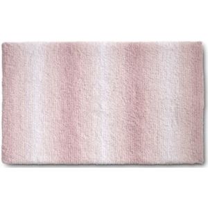 Badmat, 100 x 60 cm, Polyester, Oud Roze - Kela | Ombre