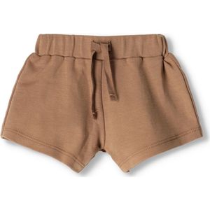 Quincy Mae Jersey Short Unisex - Korte Broek - Bruin - Maat 68/80