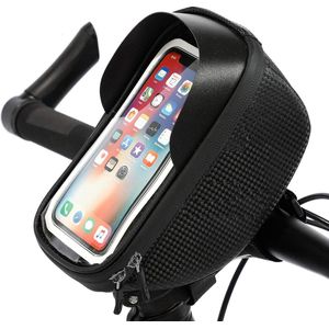 Telefoonhouders Fiets voor GSM, Smartphone, Powerbank - Houder met Opbergvakken - XXL Edition - Ritssluiting