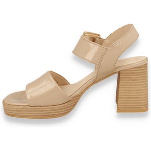 Gabor -Dames - taupe - sandalen - maat 39