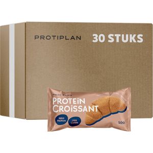 Protiplan | Protein Croissant | 30 Stuks | 30 x 50 gram | Perfect voor een koolhydraatarm ontbijt of lunch
