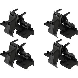 Thule Kit 186011 Flush Rail 4-pack montagekit voor dakdragersysteem zwart