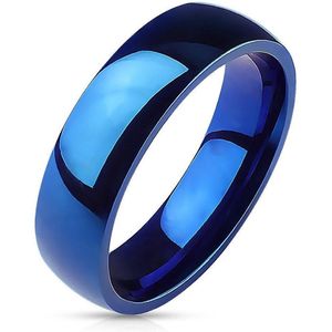 Ringen Dames - Ringen Vrouwen - Ring Dames - Ringen Mannen - Blauwe Ring - Heren Ring - Ring - Glimmende Hoek - Glow