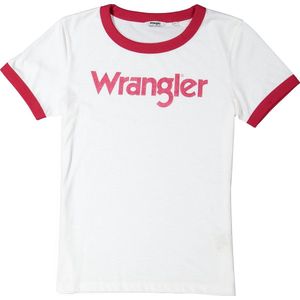 Wrangler RINGER TEE Dames T-shirt - Maat XS