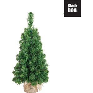 Black Box Trees Norton Deluxe Kunstkerstboom in Jute - H60 cm - Groen