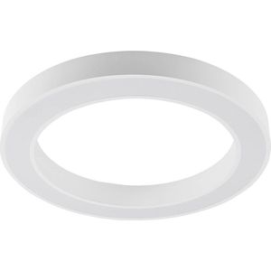 Arcchio - LED plafondlamp - 1licht - aluminium, kunststof - H: 8 cm - wit - Inclusief lichtbron