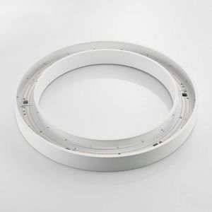 Arcchio - LED plafondlamp - 1licht - aluminium, kunststof - H: 8 cm - wit - Inclusief lichtbron