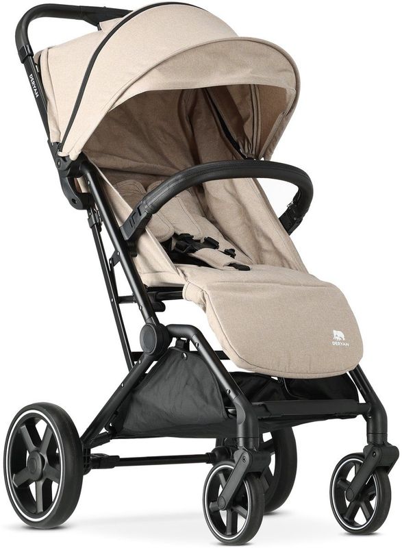 Deryan - Luxe XP Buggy XL - Compact Lichtgewicht - Nougat