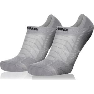 Lowa Everyday No-Show Merino wol 2-pack - Lichtgrijs - 45-47 - Enkellaags sokken, footies of sneakersok, 2 paar