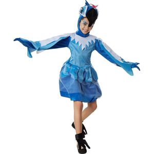 dressforfun - Prachtige papegaai 140 (9-10y) - verkleedkleding kostuum halloween verkleden feestkleding carnavalskleding carnaval feestkledij partykleding - 302468