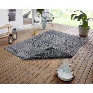 Flycarpets Omkeerbaar Vloerkleed - Biri - Night Zilver - 200x290 cm