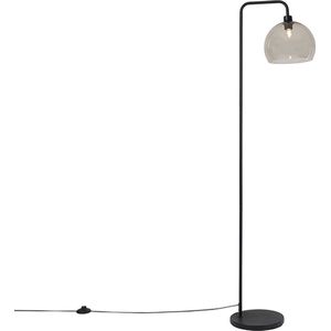 QAZQA maly - Moderne Vloerlamp | Staande Lamp - 1 lichts - H 1530 mm - Zwart - Woonkamer | Slaapkamer | Keuken