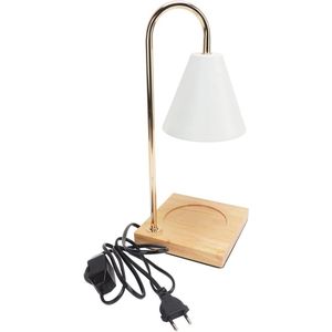 Dimbare Rookloze Kaars Warmer voor Slaapkamer en Kantoor - Multifunctionele Tafellamp