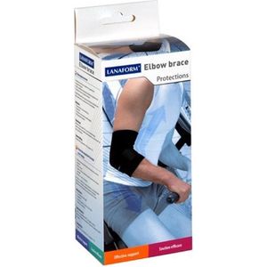 Lanaform - Bandage Elleboog - XL - zwart