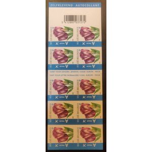 Bpost - 10 postzegels Europa Tarief 1 - paarse tulpen