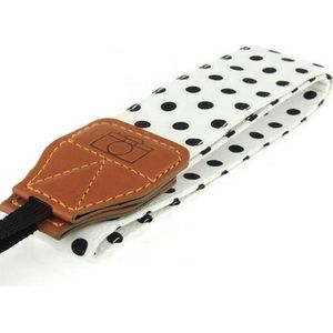 Camera strap band nekband neckstrap universeel met polka dots / HaverCo