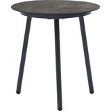Sens-Line - Elena Bijzettafel - Ø50cm - Kunststof Grijs