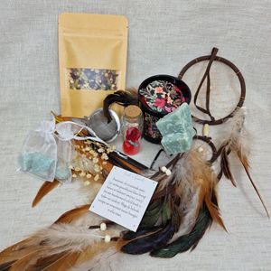 Luxe cadeauset - Troost en verdriet - Moonlie - Luxe - cadeauset - cadeau - Spiritueel cadeau - Edelstenen cadeau - Troost cadeau - verlies