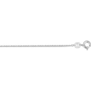 Twice As Nice Halsketting in zilver, venetiaan 70 cm