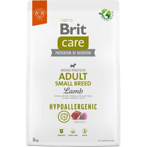 Brit Care Adult Small Breed Lamb & Rice 3 kg - Hond