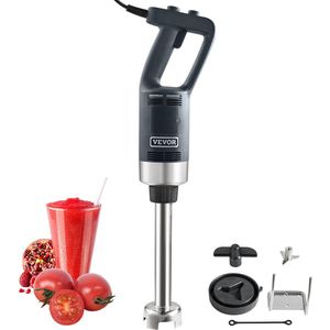 VEVOR 750 W Elektrische Staafmixer, 66 cm Afneembare Roerstaaf, Wandmontageontwerp, inclusief Wandhaak en Vervangende meskop,Snelheid 8000 tot 20000 RPM, voor Soepen, Smoothies, Puree en Babyvoeding