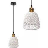 TooLight Hanglamp APP1006-1CP - E27 - 16.5 x 15.5 cm - Wit