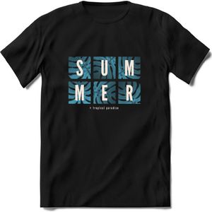 Summer Paradise | TSK Studio Zomer Kleding  T-Shirt | Lichtblauw | Heren / Dames | Perfect Strand Shirt Verjaardag Cadeau Maat L