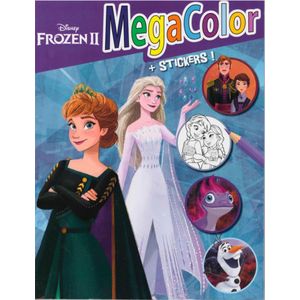 MegaColor Kleurboek- Disney Frozen II + stickers