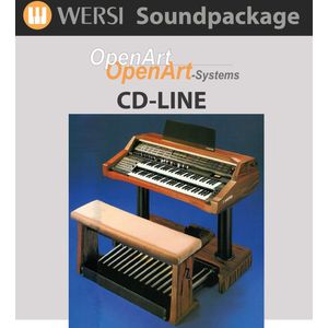 Wersi CD Line Sounds (4003300) Soundpakketage voor OAS - Orgel software